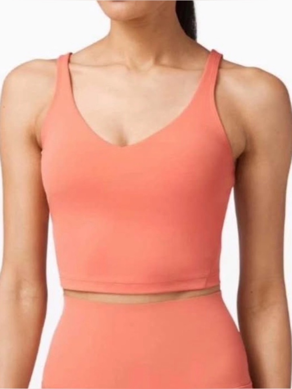 Lululemon LW1COHS Align Tank Top - Rustic Coral - Size 4